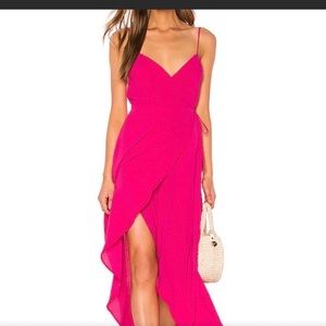 NWT Show Me Your Mumu x REVOLVE Wrap dress in pink